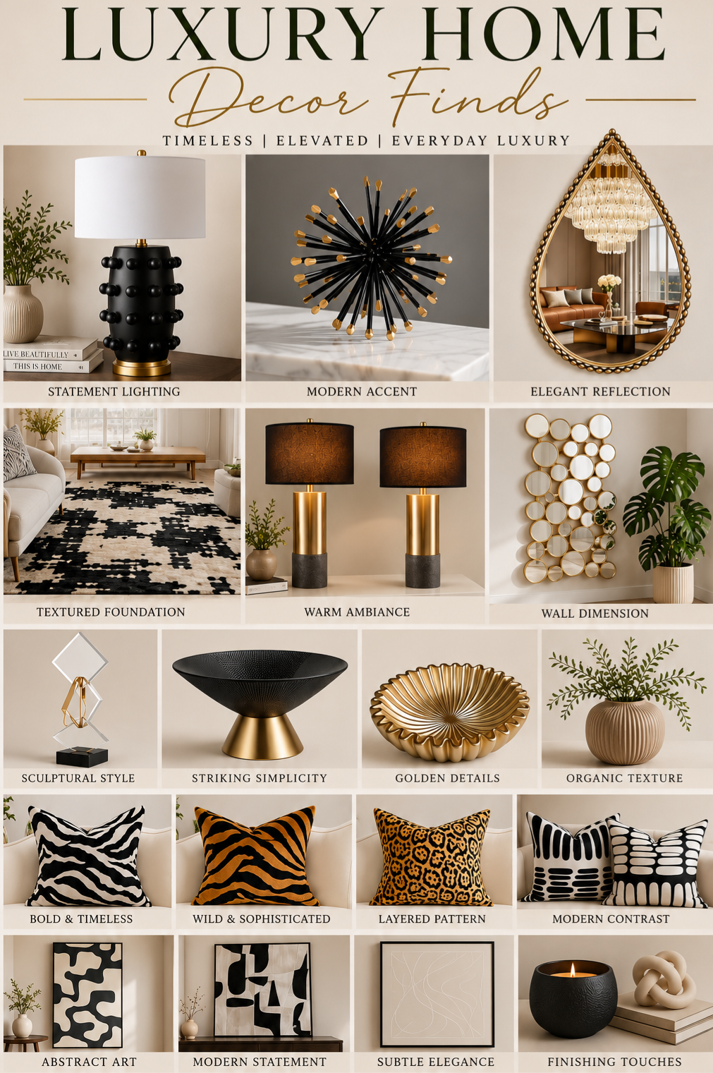 The Art of Statement Décor: How to Make Your Home Look More Luxurious