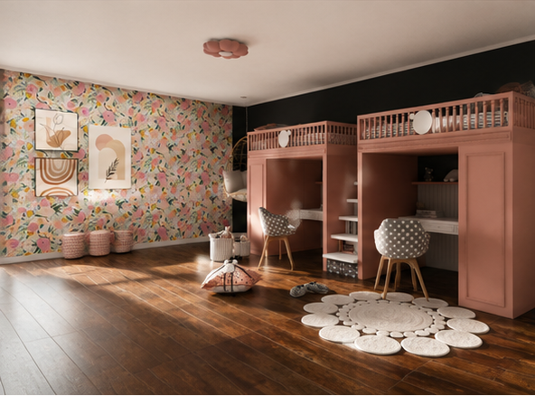 Lancaster SC Girls Bedroom Interior Design.png