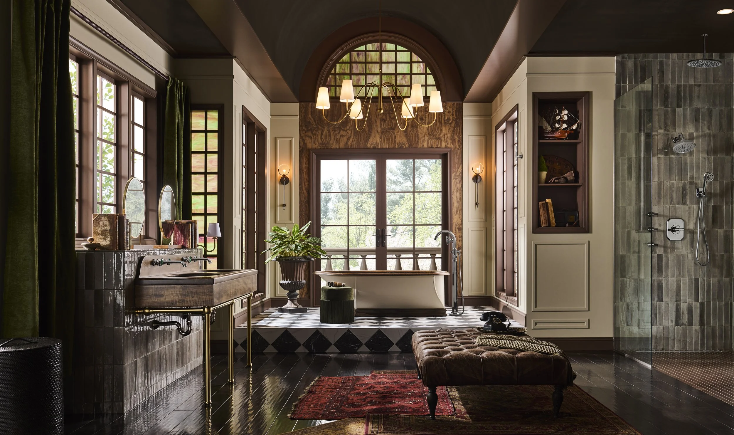 Formal Foyer Bath
