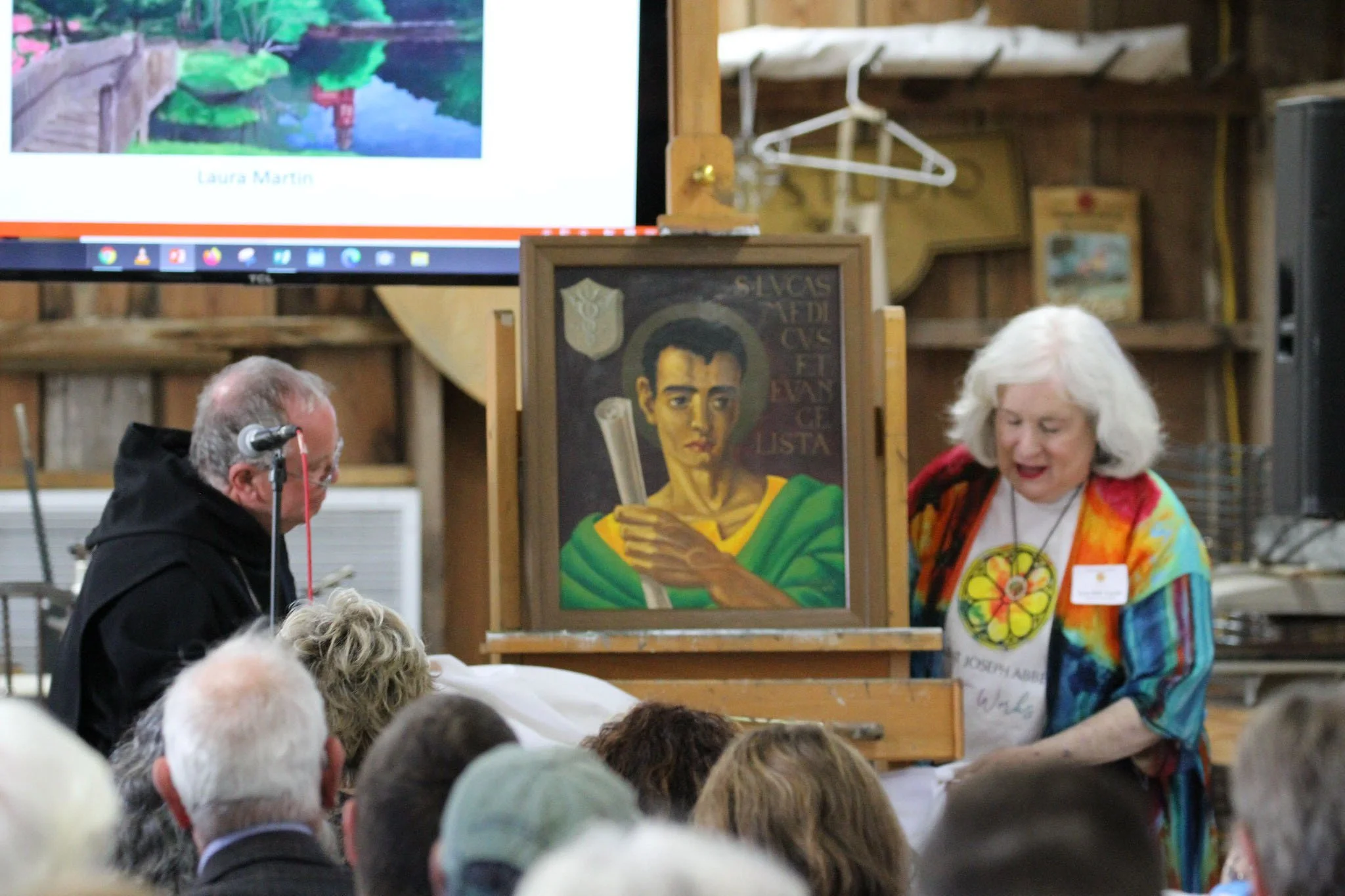 de Wit's painting of Saint Luke