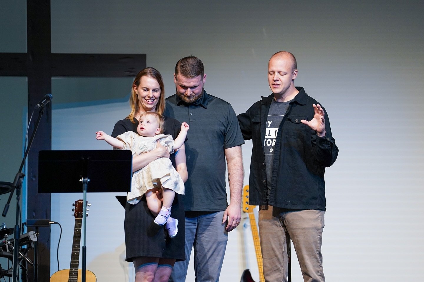 This Sunday we celebrated another child dedication! We stand alongside these parents as they commit to being an example and raising Lyla to know and love Jesus! It&rsquo;s an honor to pray for you guys and encourage you.