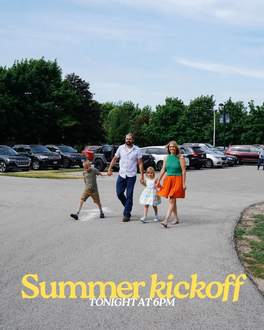 Remember when we had to delay our summer kickoff because of the weather? Well&hellip;today&rsquo;s the day!!

Join us tonight at 6pm for our Summer Kickoff! We&rsquo;ve changed things up and will have water play instead of field games, so bring a swi