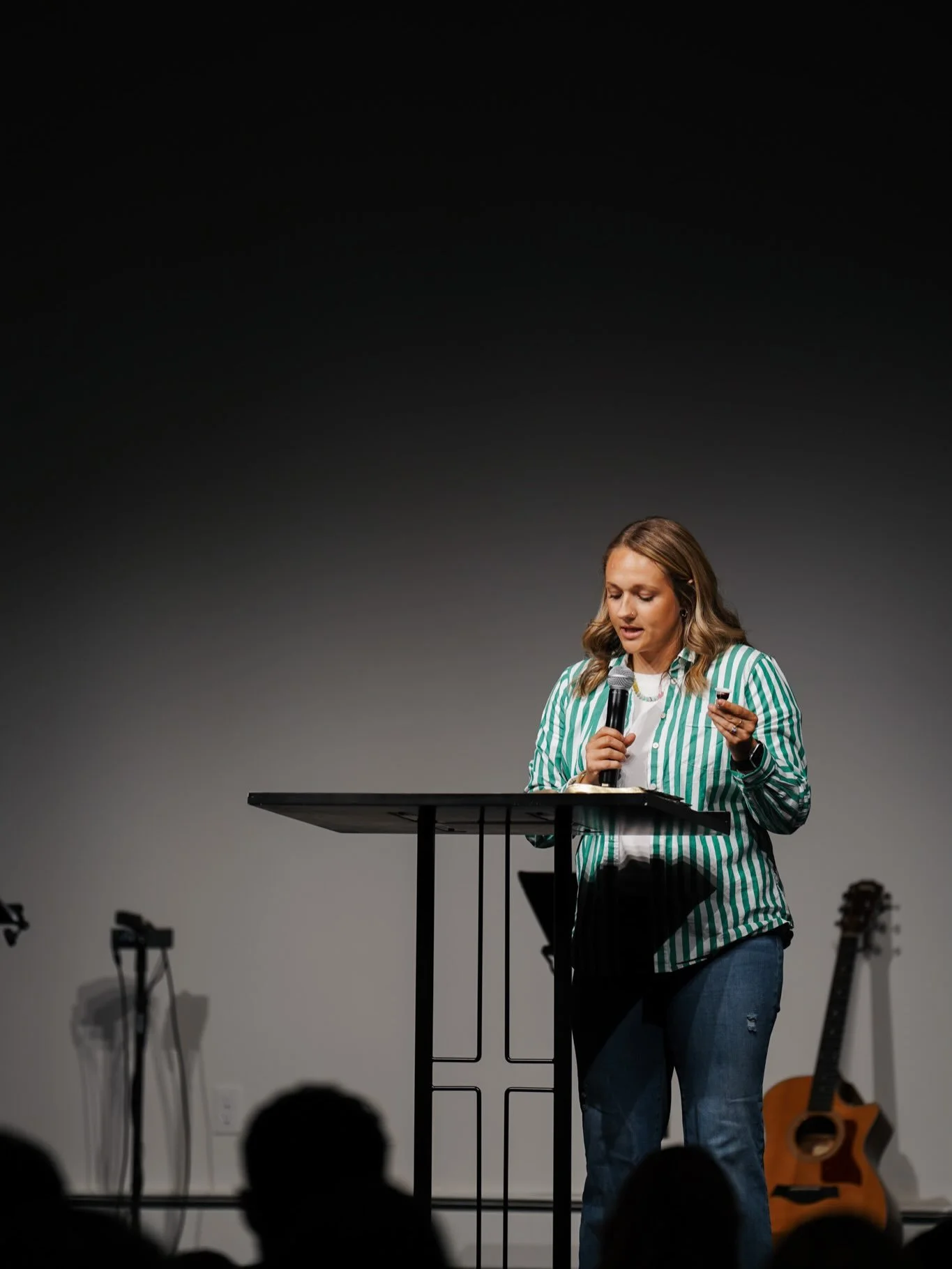 We would love to see you in the house tomorrow at 8:00 + 9:30 or 11:00am!