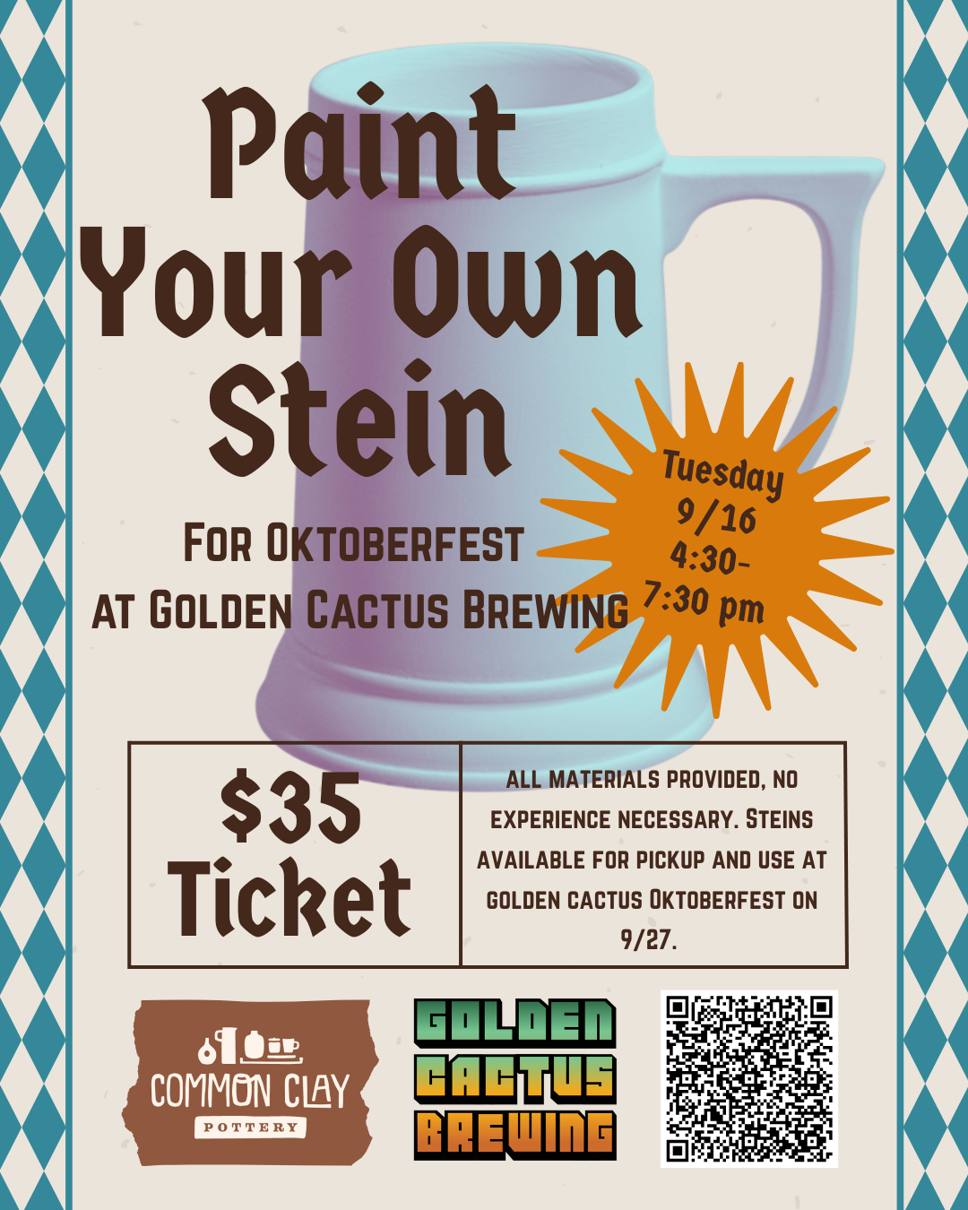 Paint Your Own Stein Night