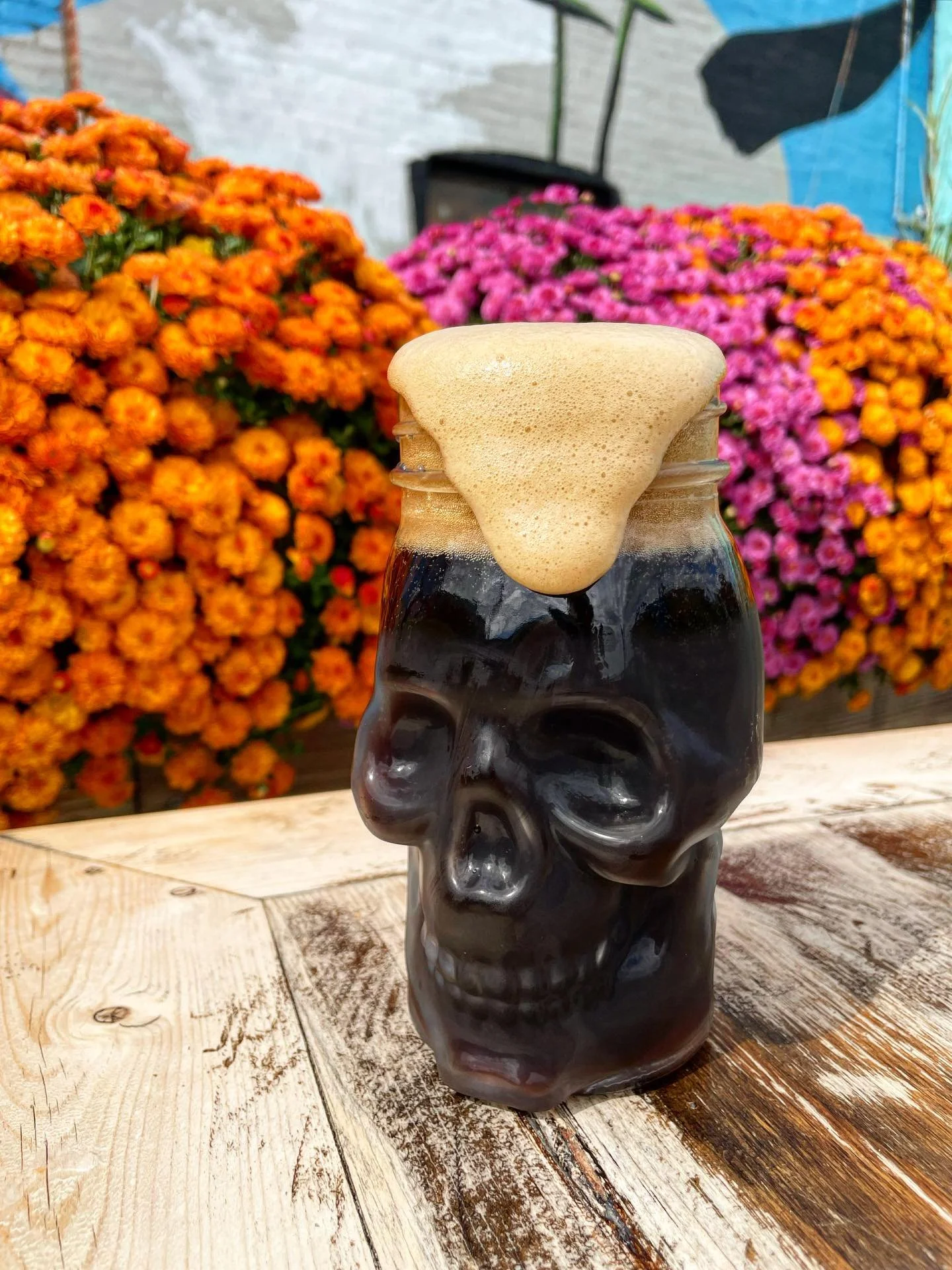 They&rsquo;re baaaaaaack!! SKULLY MUGS FO SALE tomorrow night at Halloween trivia! $6 a pop for a lifetime of skulduggery. 

These bad bois sold out quick last year so we got an extra case of them to sell throughout the month leading up to our Haunte
