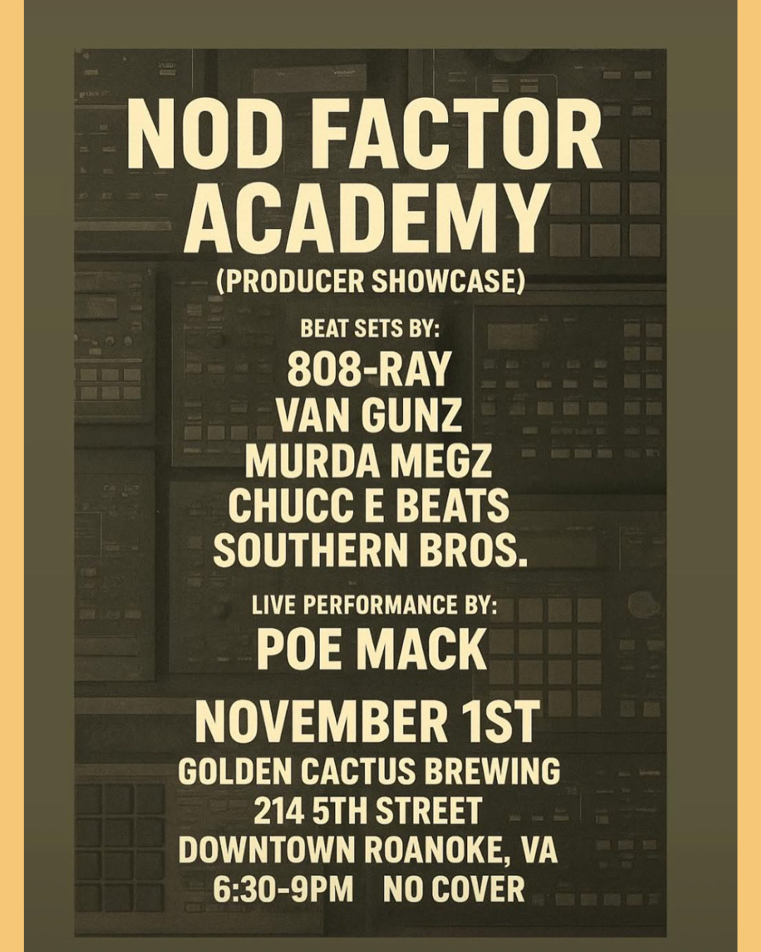 Nod Factor Academy Producer Showcase