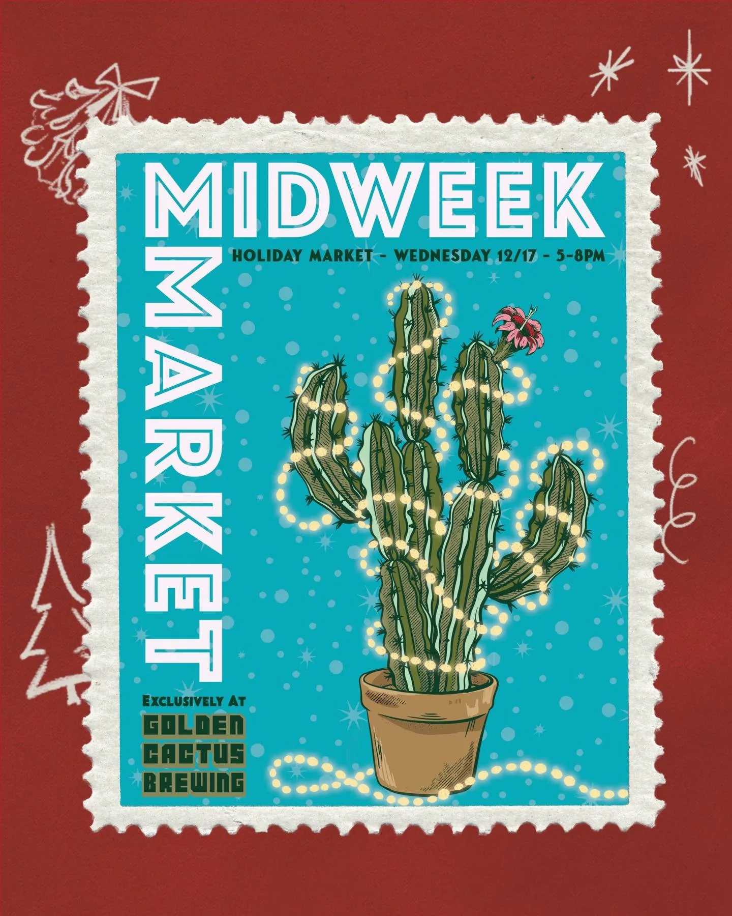 Our Holiday Market is just one week from today! ☃️ 

Now more than ever, supporting small businesses makes a meaningful impact in our community. We&rsquo;re grateful to every vendor who has popped up with us this last year, and we can&rsquo;t wait to