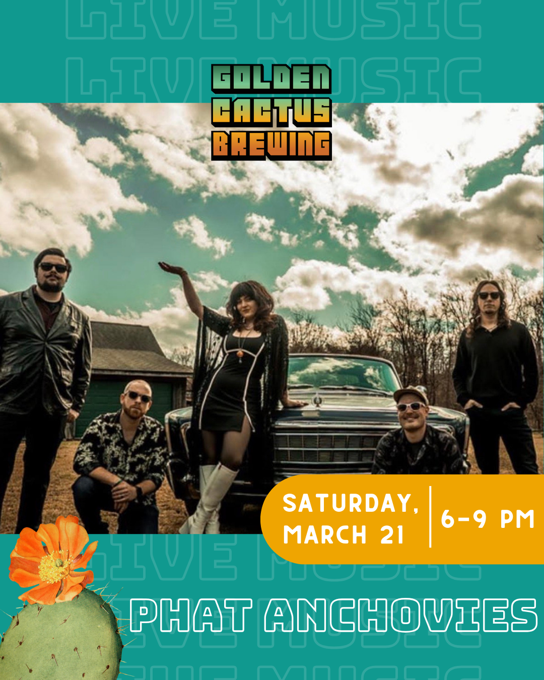 Live Music: Phat Anchovies