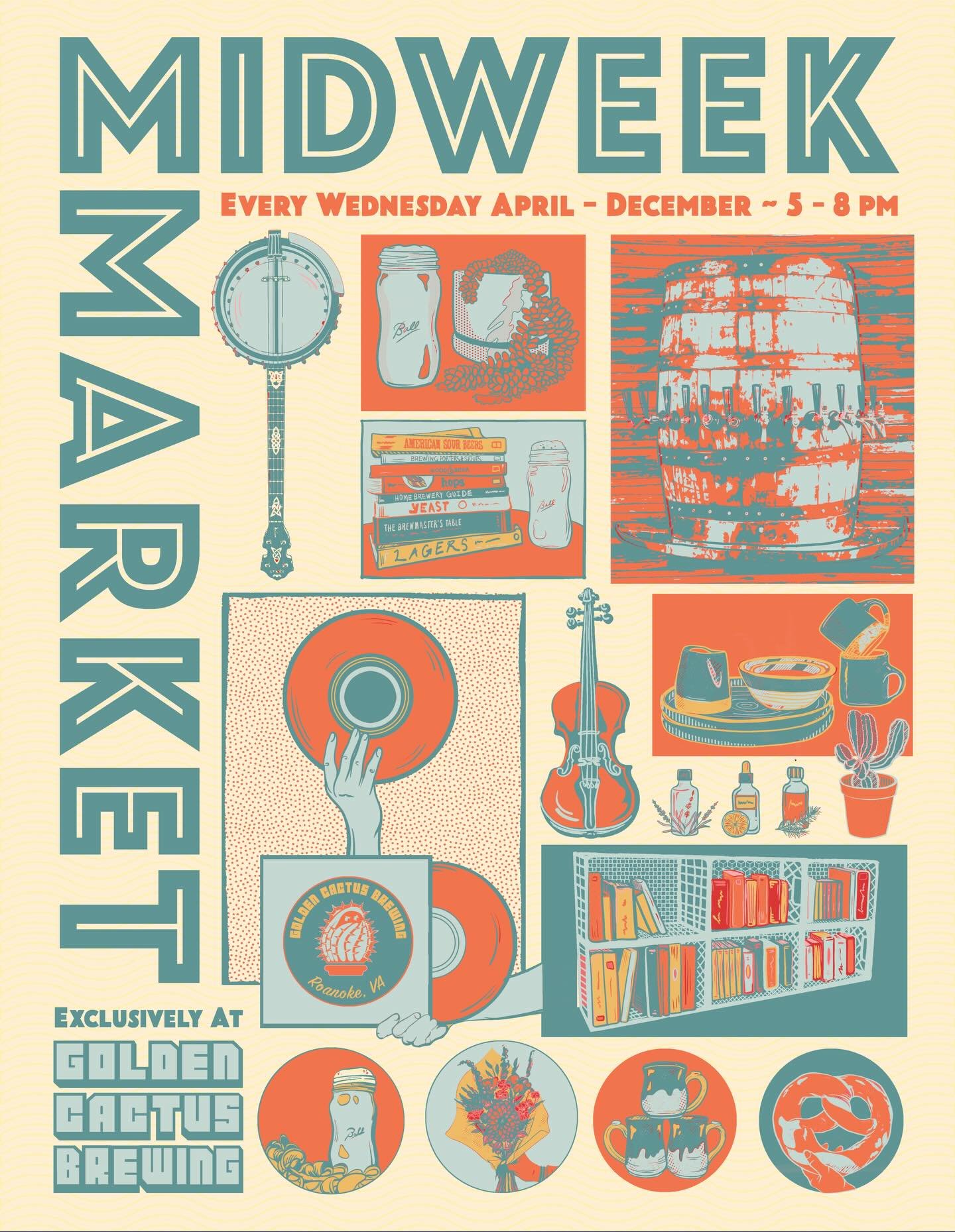 Market season is just around the corner! We&rsquo;re counting down the days to warmer weather and the return of Mid-Week Markets on the patio. Join us Wednesday evenings as we welcome back an amazing lineup of local businesses.

📣 Last call for spri