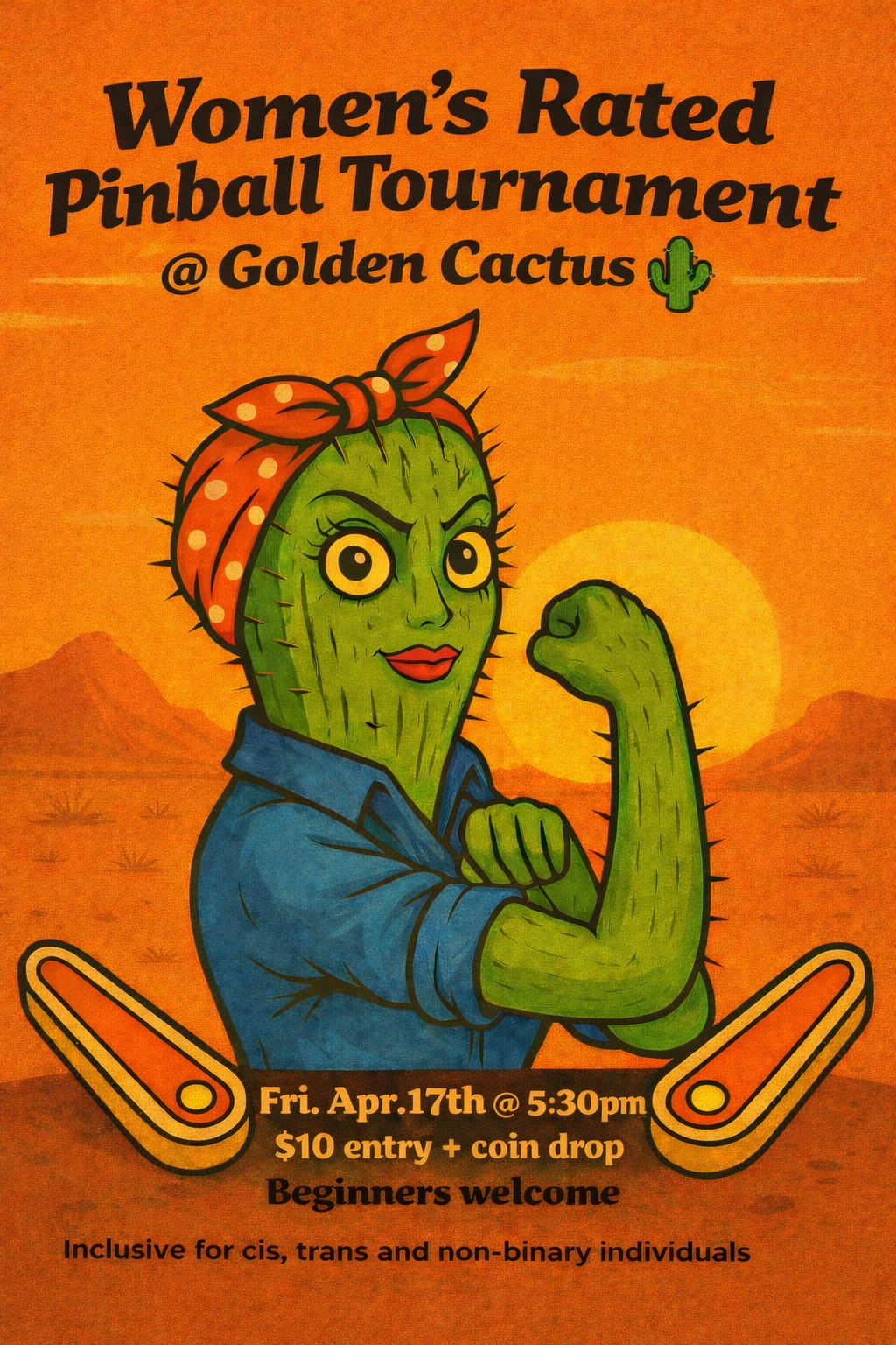 Women's Rated Pinball Tournament