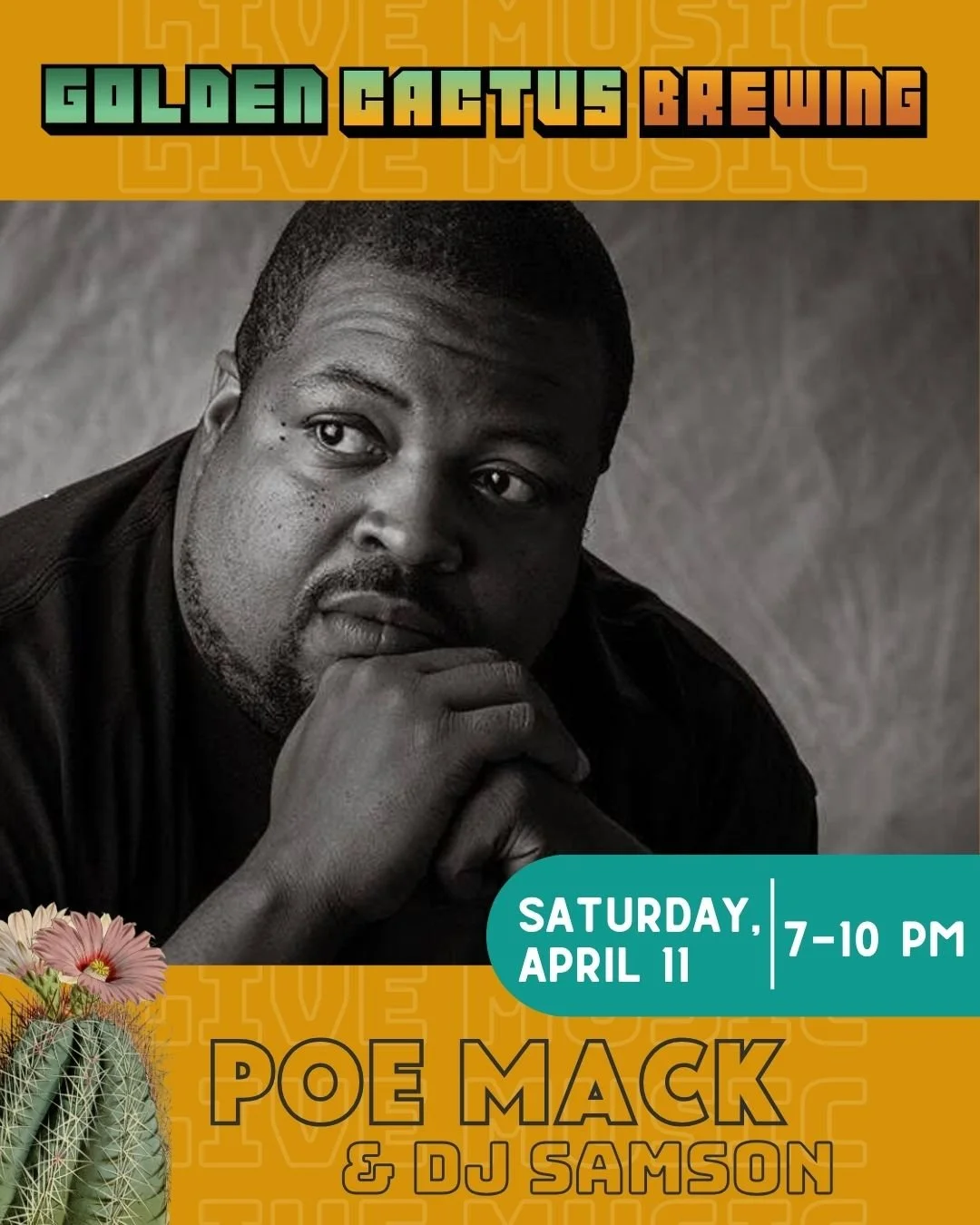 Live Music: Poe Mack & DJ Sampson