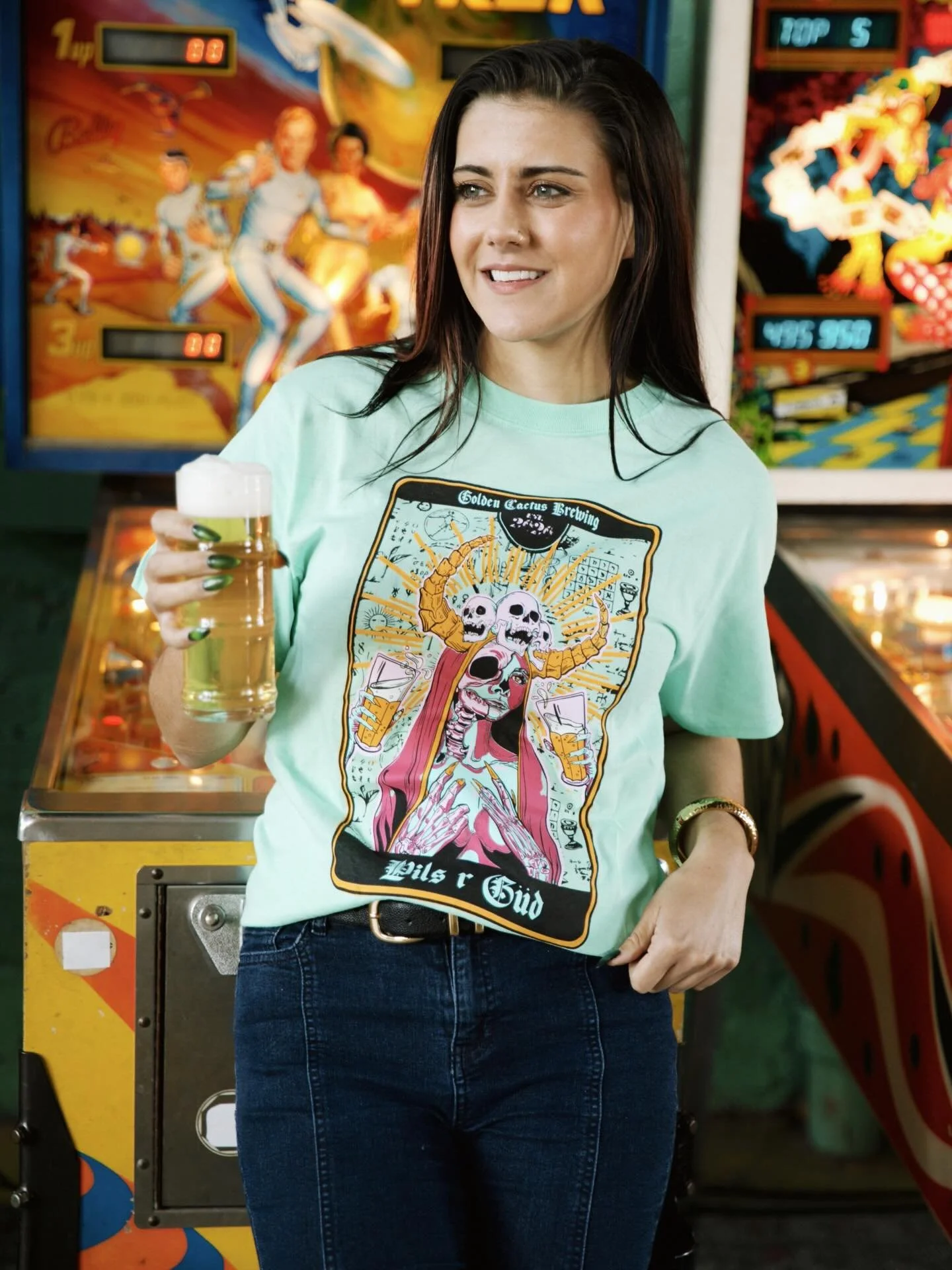 NEW MERCH ALERT! 🚨 

Fresh Pils R G&uuml;d shirts have dropped in colors that are perfect for spring. Come grab one tonight at the Mid-Week Market (happening on the patio 5-8 pm) and catch some live bluegrass music from our friends at Roanoke&rsquo;