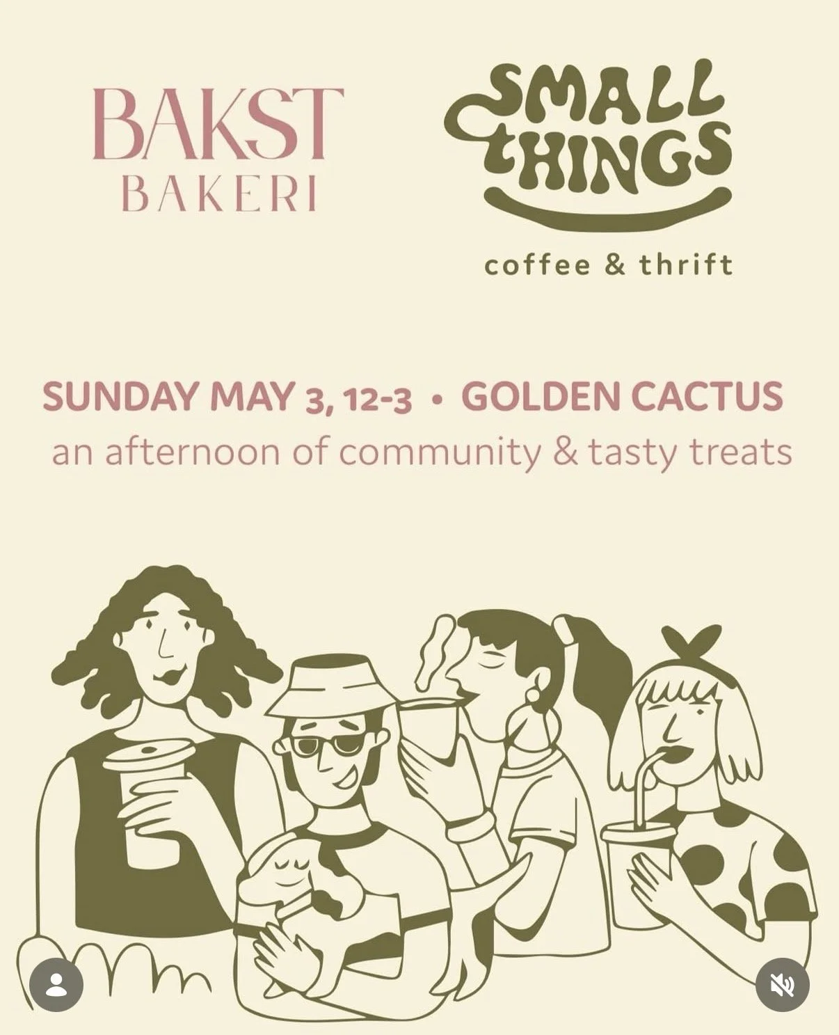 Small Things Coffee & Bakst Bakeri Collab