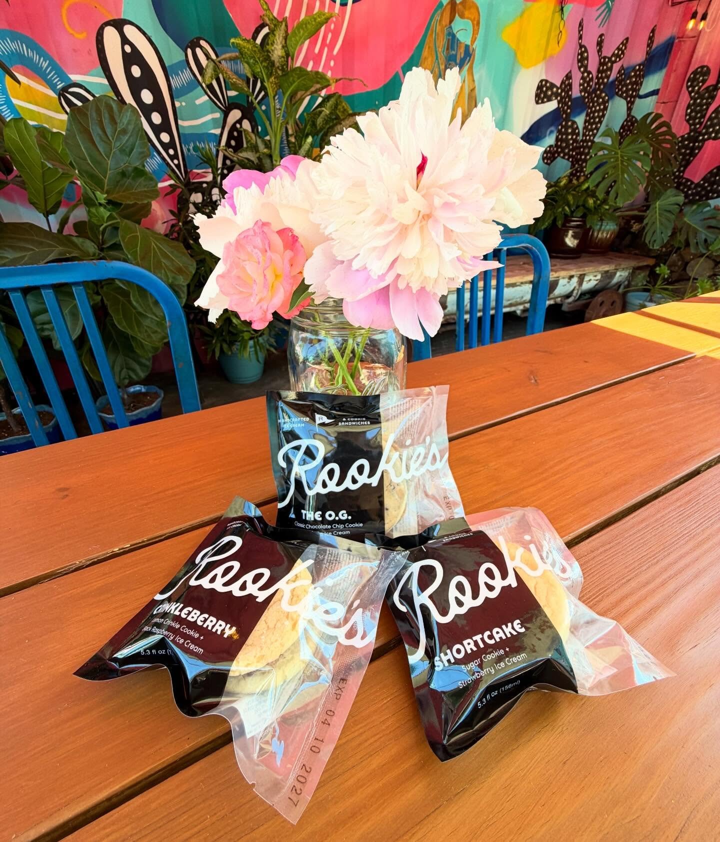 It&rsquo;s Friday. You deserve a lil&rsquo; treat. And luckily we&rsquo;ve got new @eatatrookies ice cream sandwiches stocked in the freezer just for you. We won&rsquo;t tell if you pair one with a beer 🤭

Flavors-
🍪 The OG: classic chocolate chip 