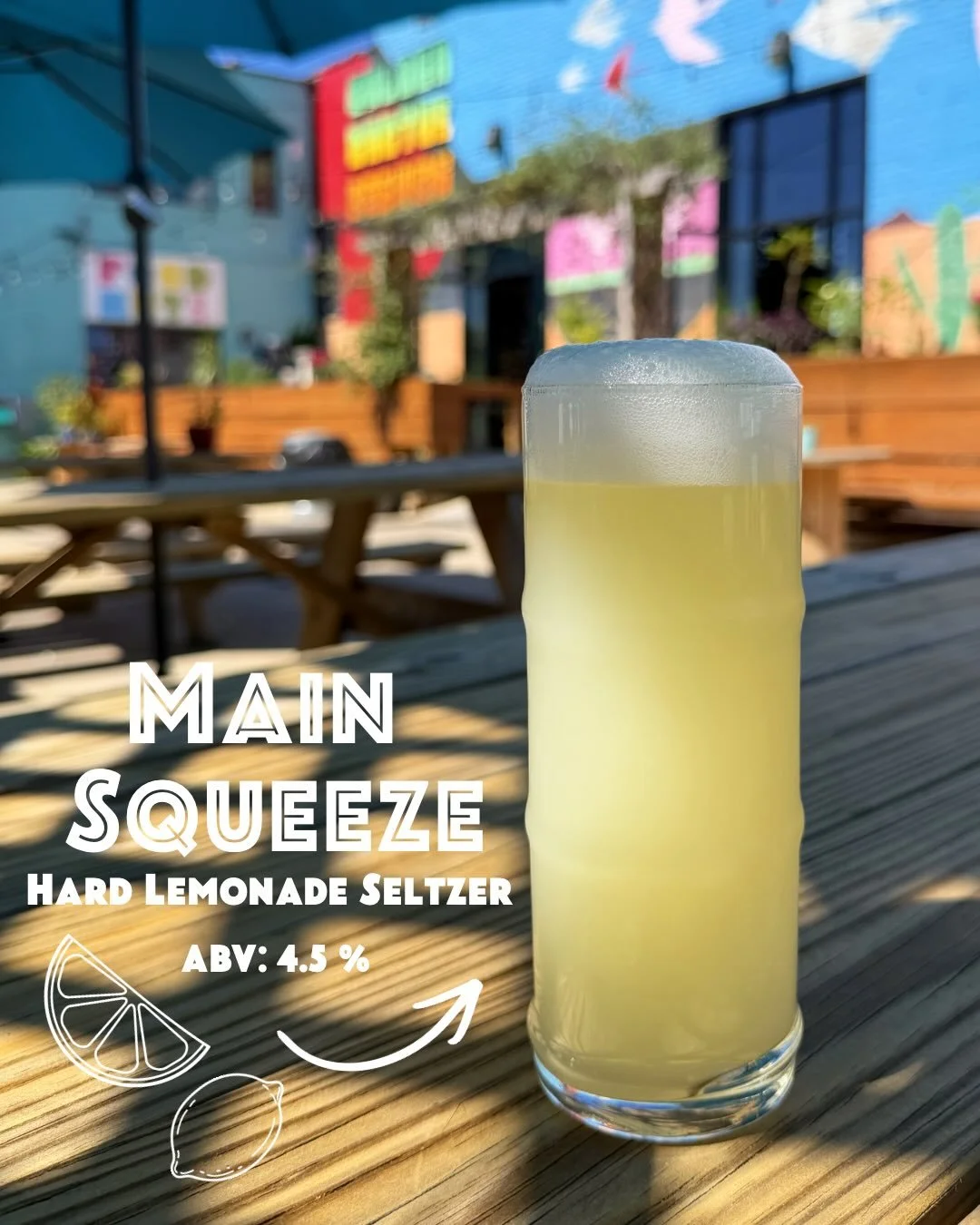 🍋 HARD LEMONADE SELTZER HAS BEEN TAPPED 🍋 

Seriously, it&rsquo;s so good even Evan is drinking it. GF and tastes like old school lemonade stand goodness in a glass. But with booze. 4.5% to be exact.

Come try one tonight at the Mid-Week Market! We