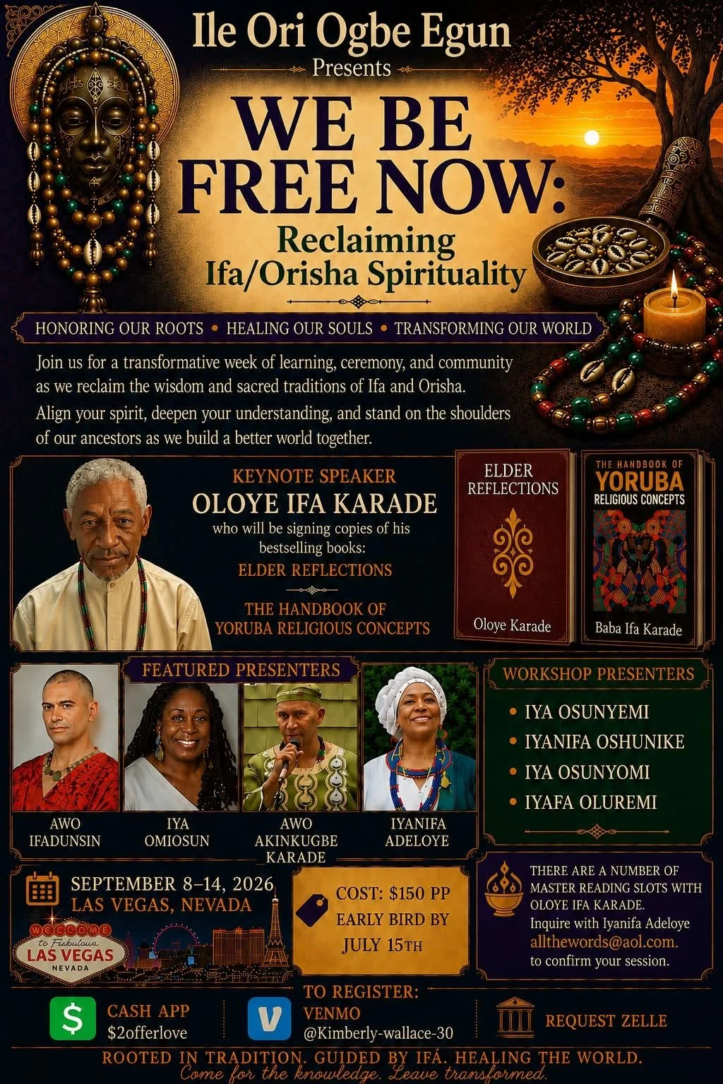 Ile Ori Ogbe Egun’s 27th Ifa Master Studies Conference