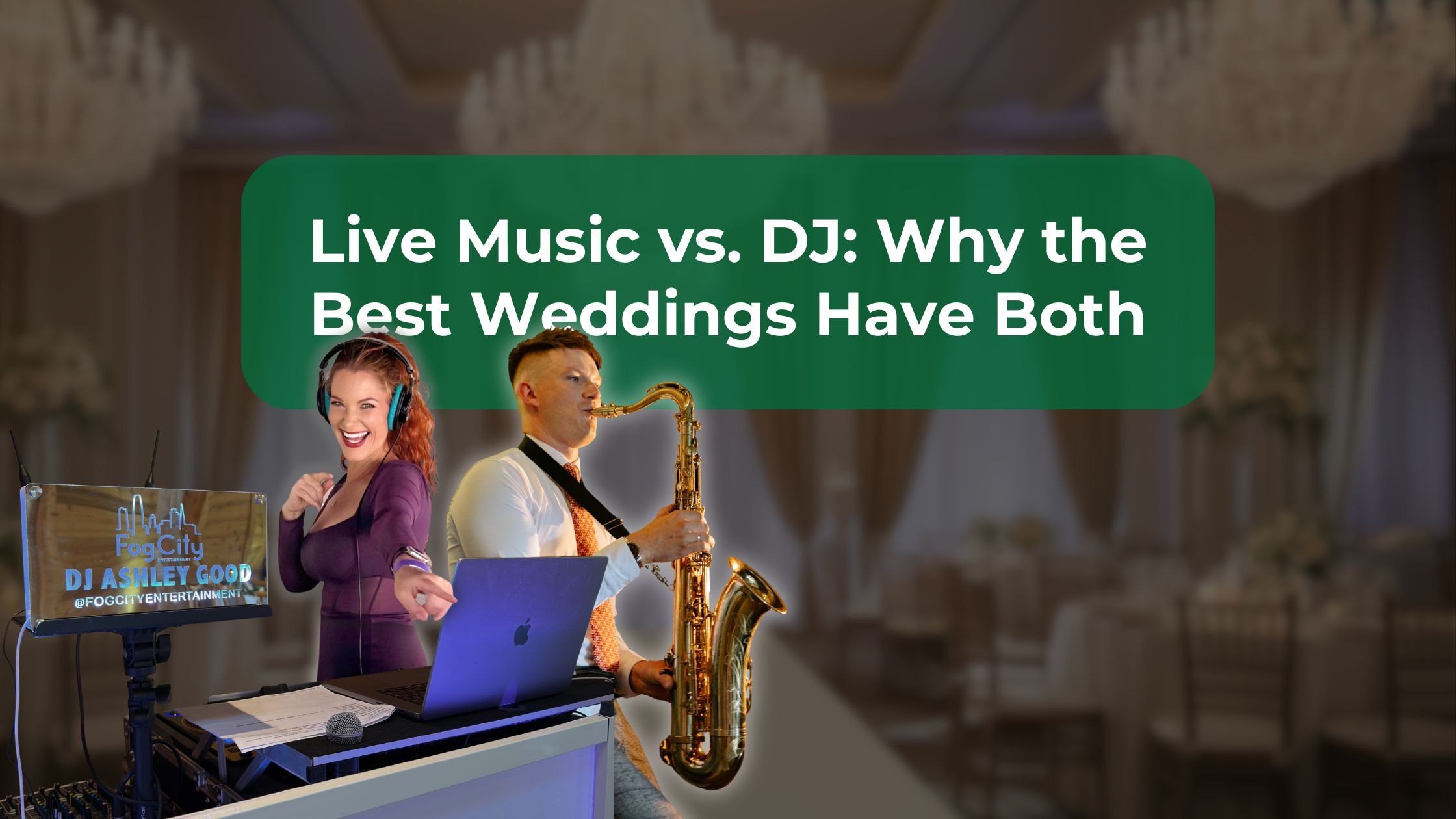 Live Music vs DJ for Weddings: Why Wedding Musicians and DJs Are Better Together