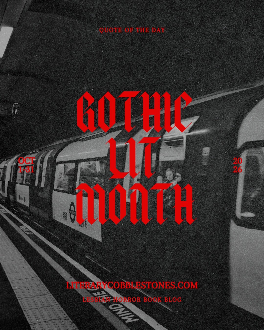 Welcome back for Day 24 of Gothic Literature Month! 🕯️📕

If Julia Armfield's writing was an emotion, it'd be melancholy. If it was a color, it'd be blue. If it was a sound, it'd be a flowing stream.

It's gorgeous, and I want to melt into the pages