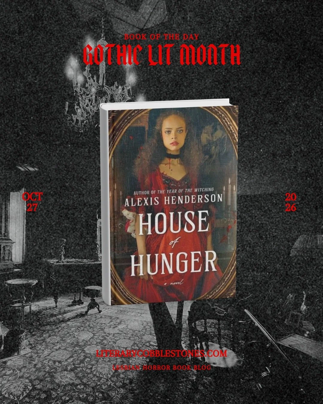 Welcome back for Day 27 of Gothic Literature Month! 🕯️📕

Happy Day 27! We're almost done, but not before we get to an interesting tale about some rich mofos that like to drink the blood of those desperate enough to give it: &ldquo;House of Hunger&r
