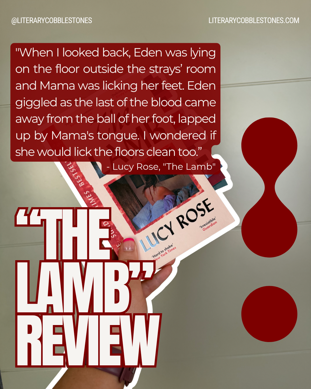 Lucy Rose The Lamb Quotes Lesbian Book Review on Literary Cobblestones