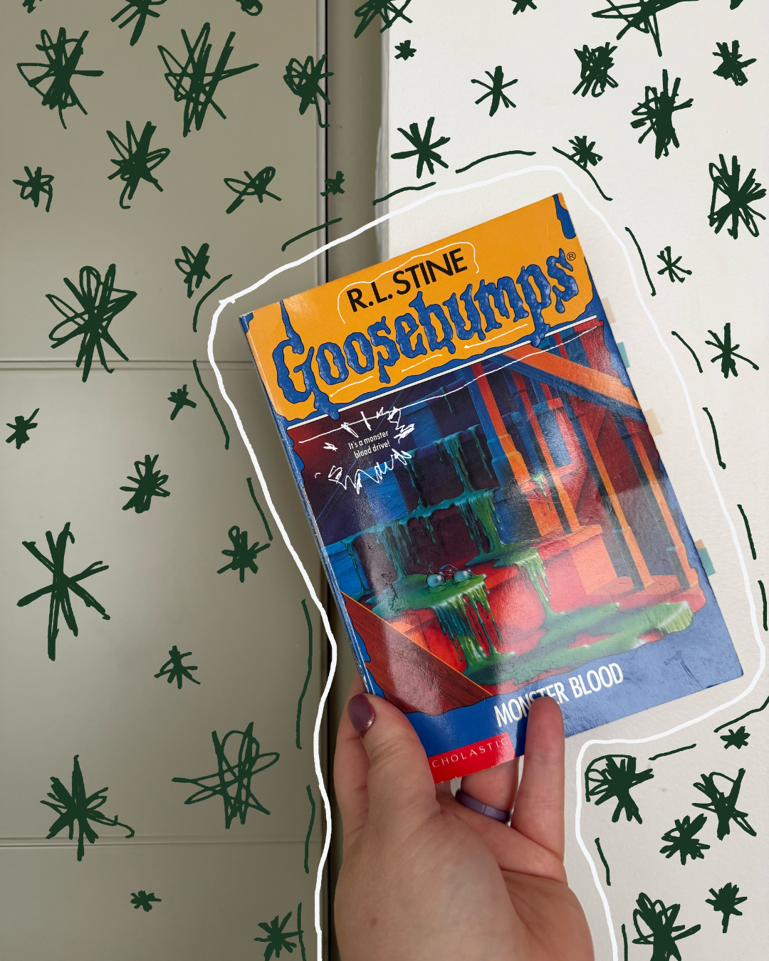 Goosebumps Book 3 Monster Blood Book Aesthetic