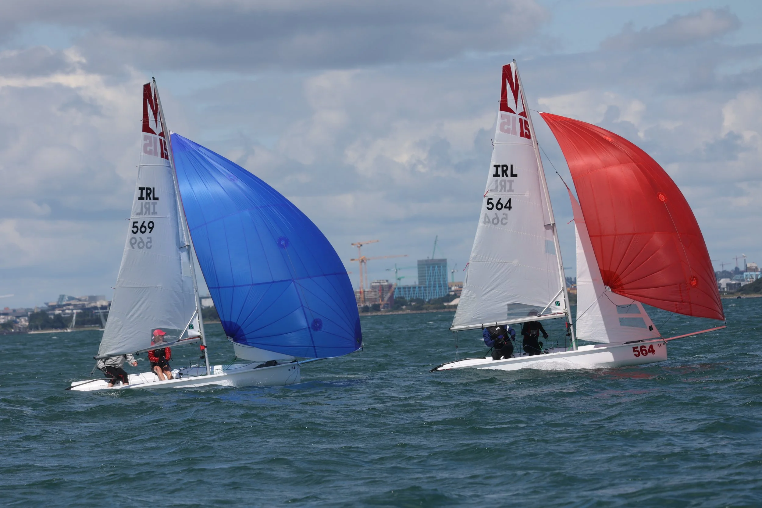 Thrills and no Spills for the Melges 15 fleet this so far Summer