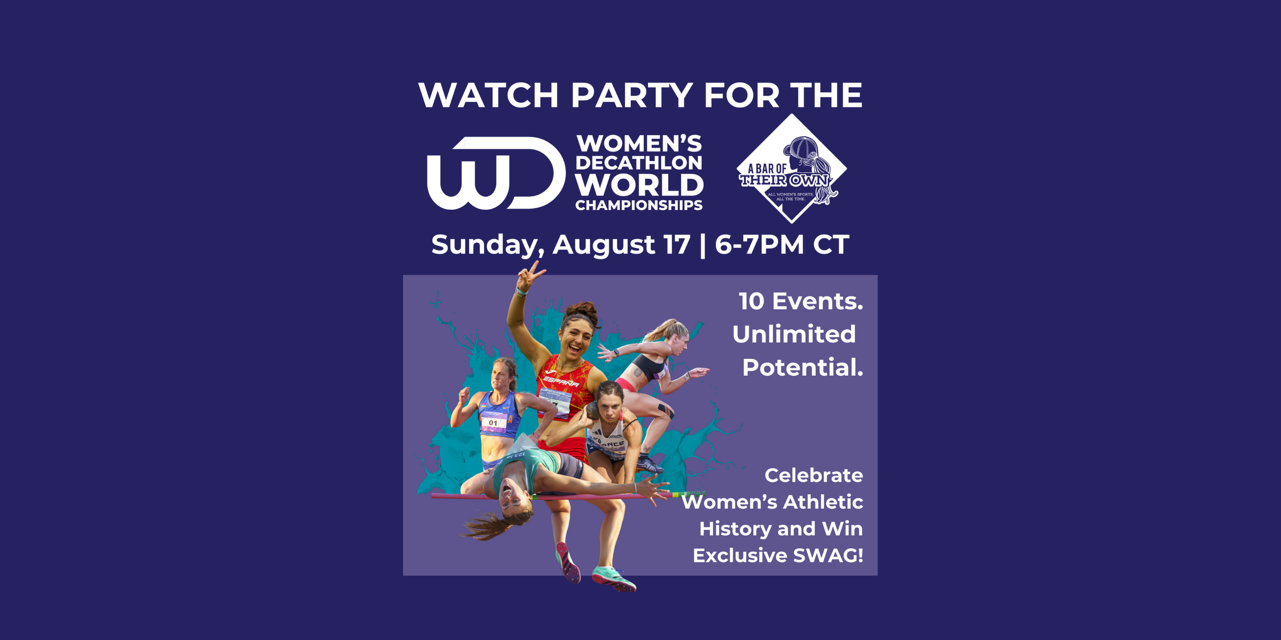 Women's Decathlon Watch Party