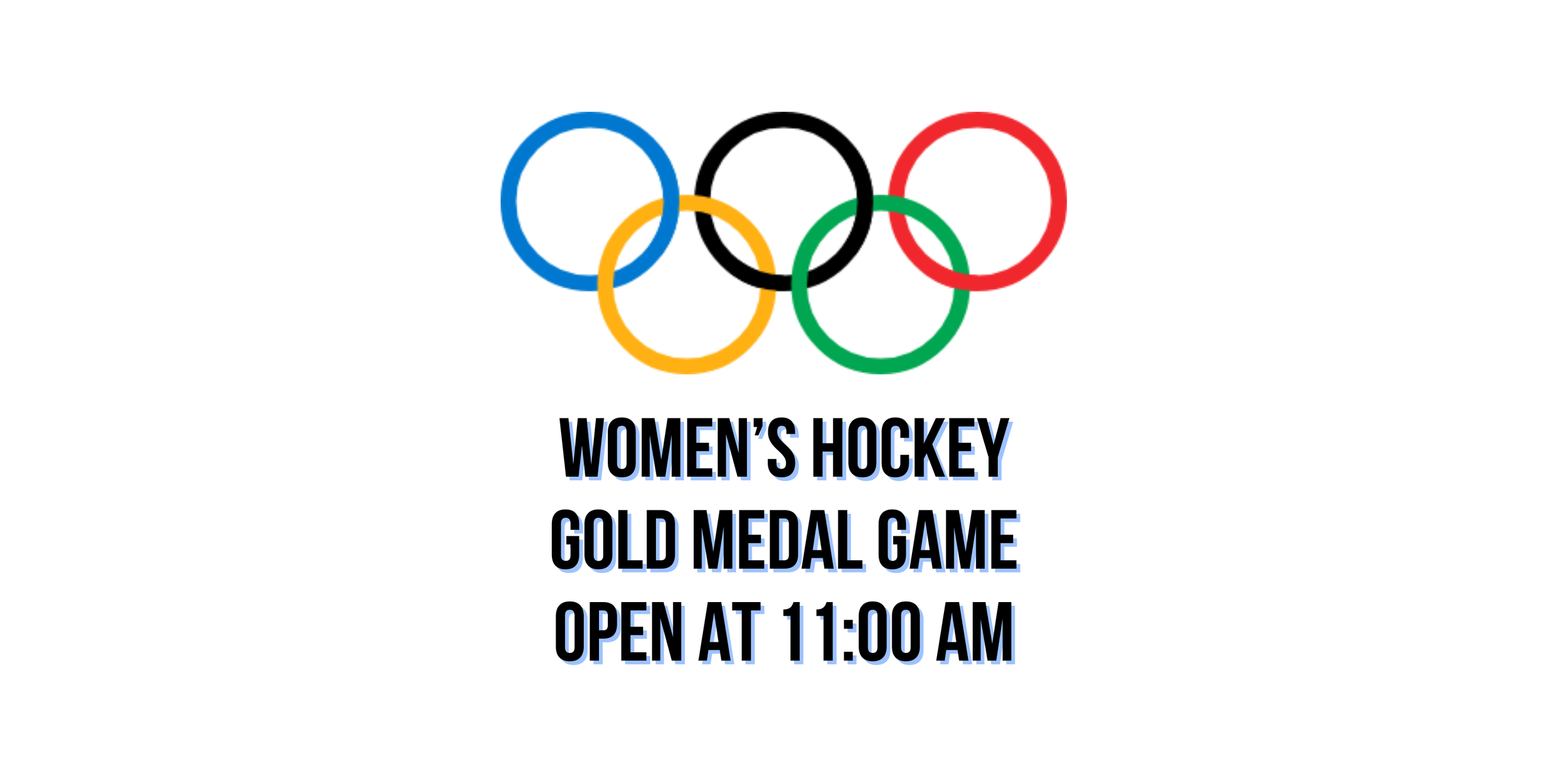 Olympics Gold Medal Game Watch Party