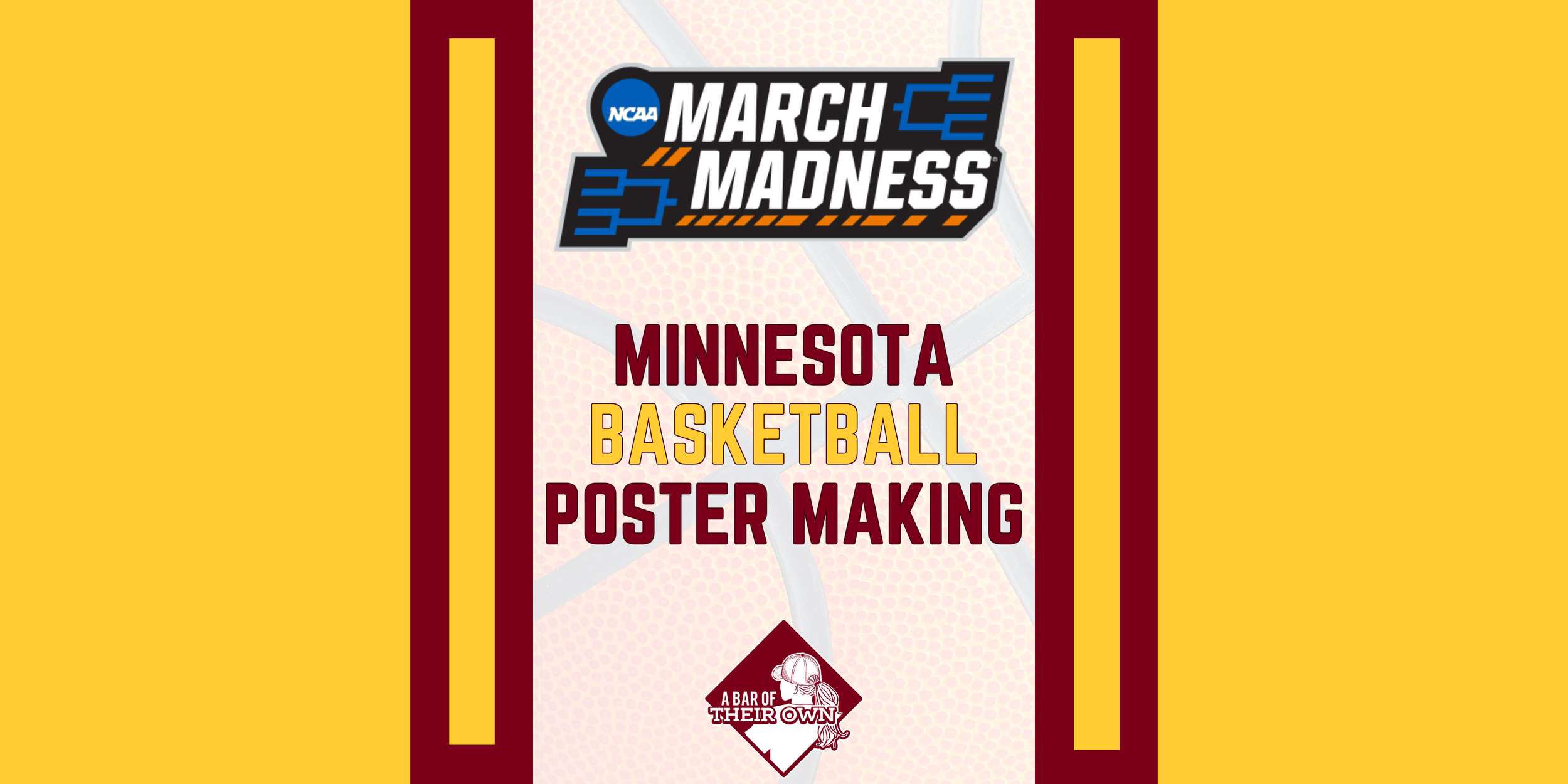 Minnesota Basketball Poster Making