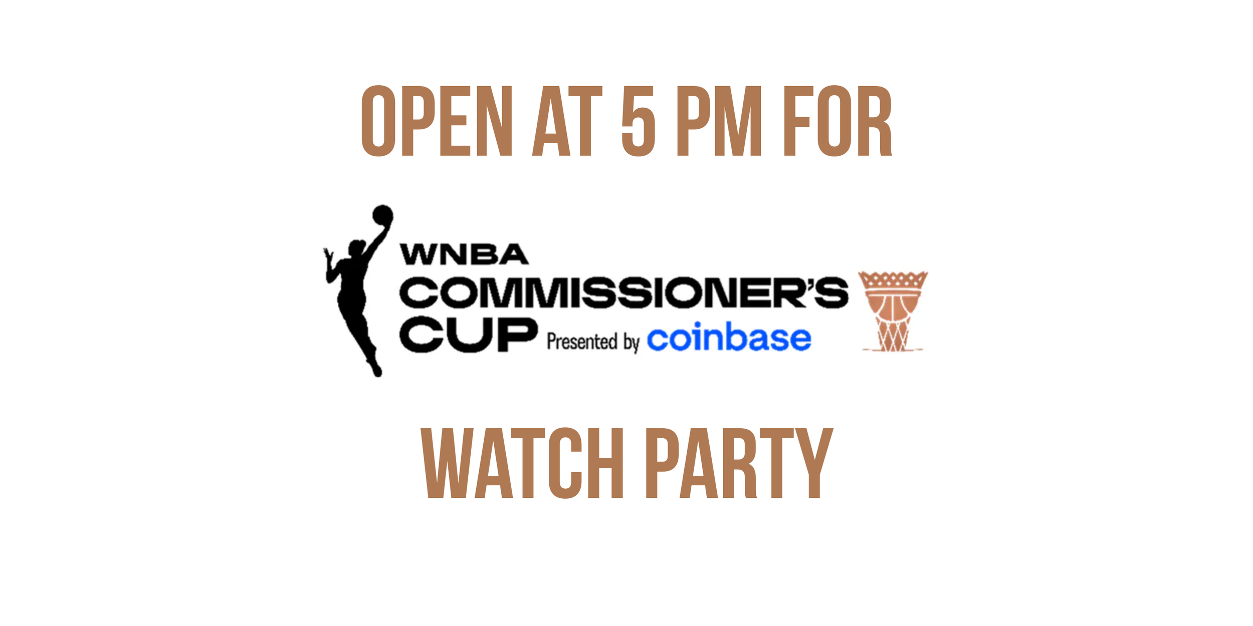 Commissioner's Cup Watch Party
