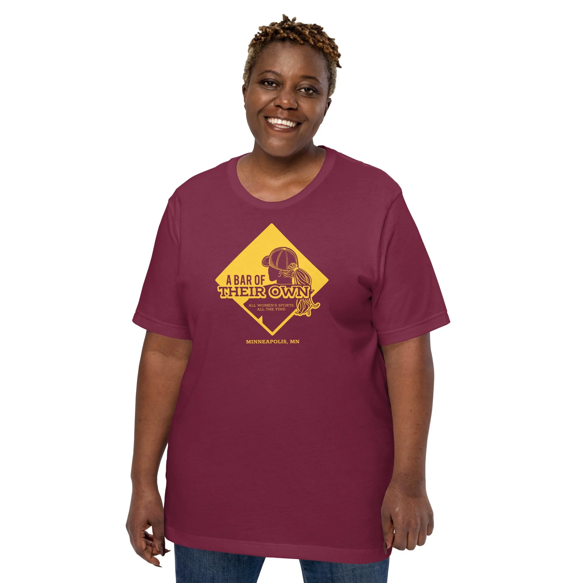 Classic Logo Tee - Maroon and Gold
