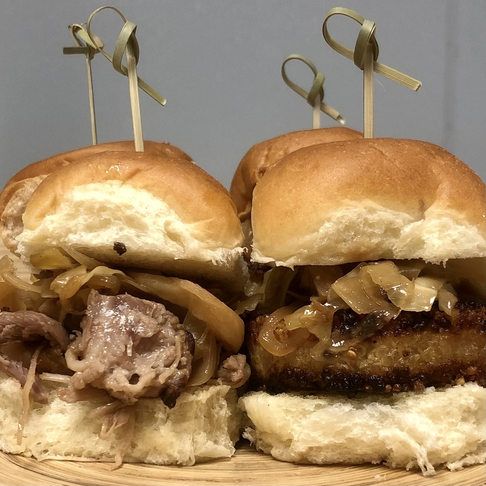 Lamb + Beef Sloppy Joe Sliders