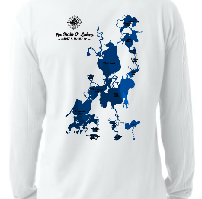 Chain O' Lakes T-Shirt Long Sleeve