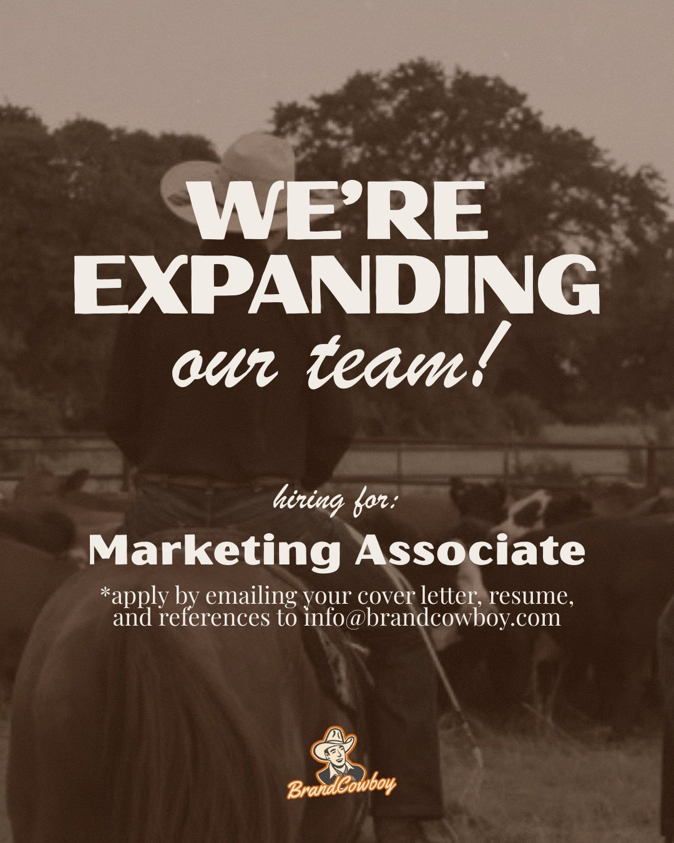Word around town is&hellip; WE&rsquo;RE HIRING 🤠
We&rsquo;re looking for the next addition to our team!
Learn more + apply using the link in our bio 🔗