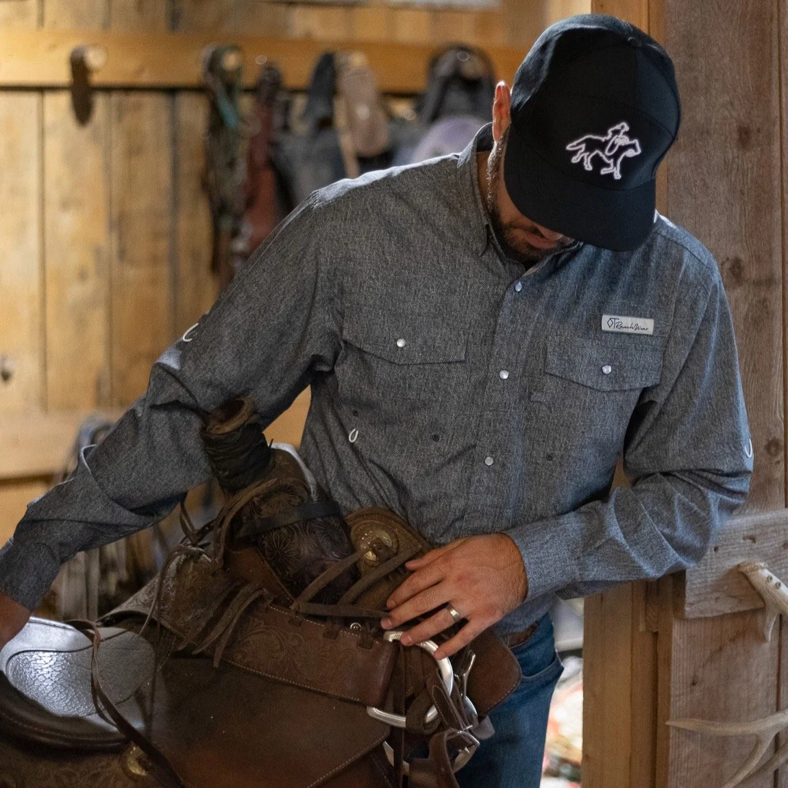 This is what custom looks like. Premium hat. Premium shirt. A brand that's impossible to miss.