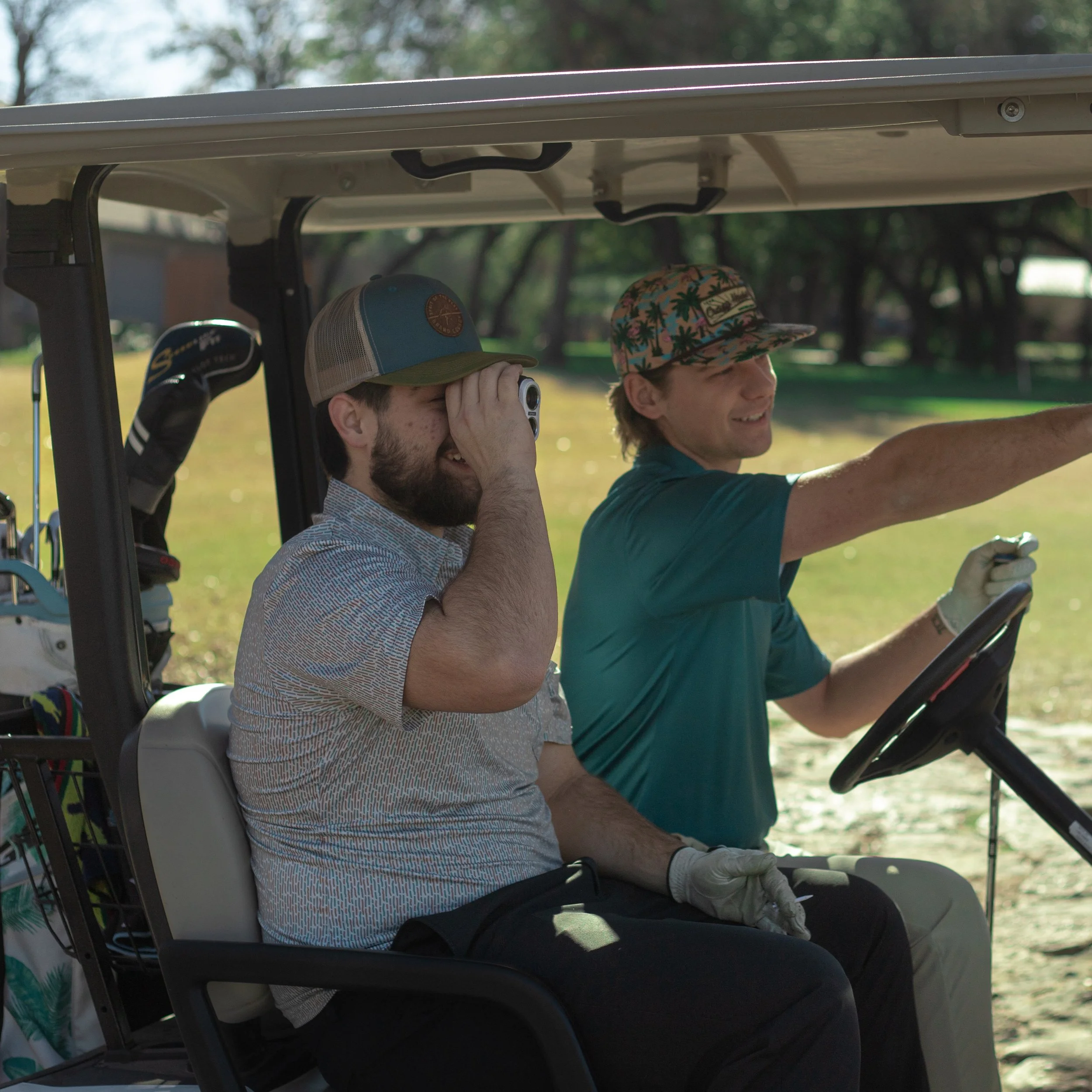 From concept to cart path. ⛳️

Custom shirts, hats, and koozies built to keep your brand front and center.