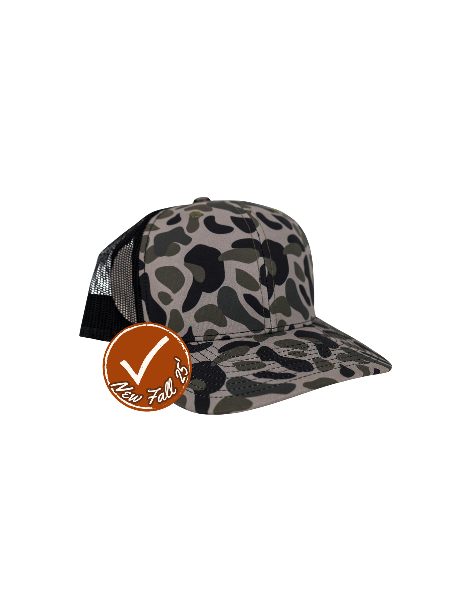 Grey Camo | Black Mesh