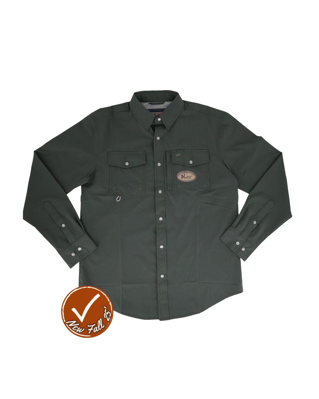 HORNKNOT | Sage | Slanted Western Pocket With Hidden Zipper | BCHN-OPS-LS-SAGE