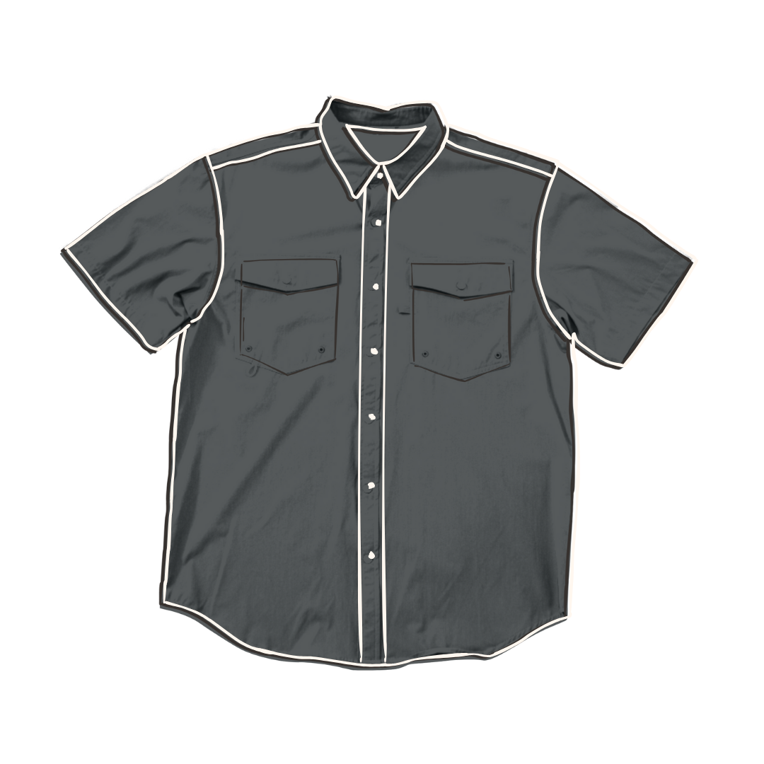 Custom Sublimation Pattern | "Black Denim" 