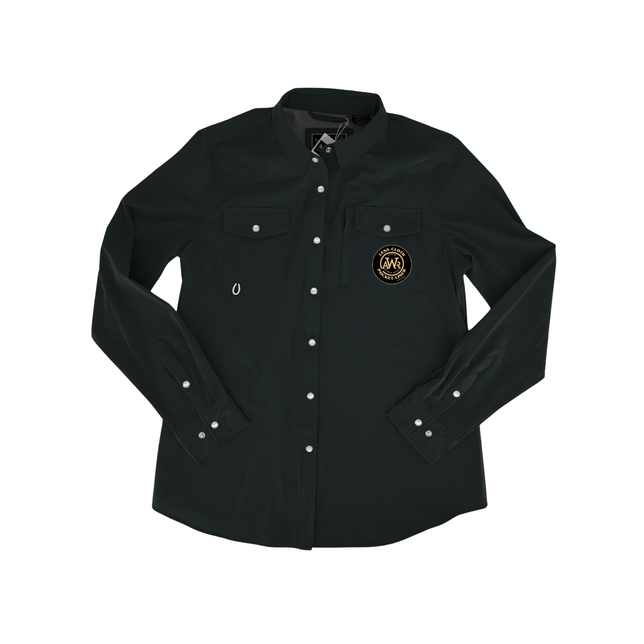 Brkwy | Black | Traditional Western Pocket With Hidden Zipper | BCBK-OPS-LS-COREBLK