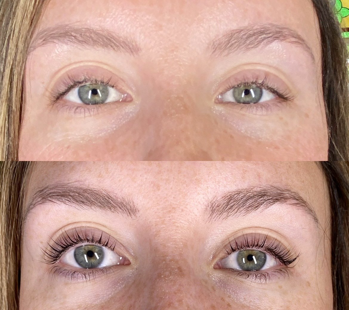 Before and after lash lift.JPG
