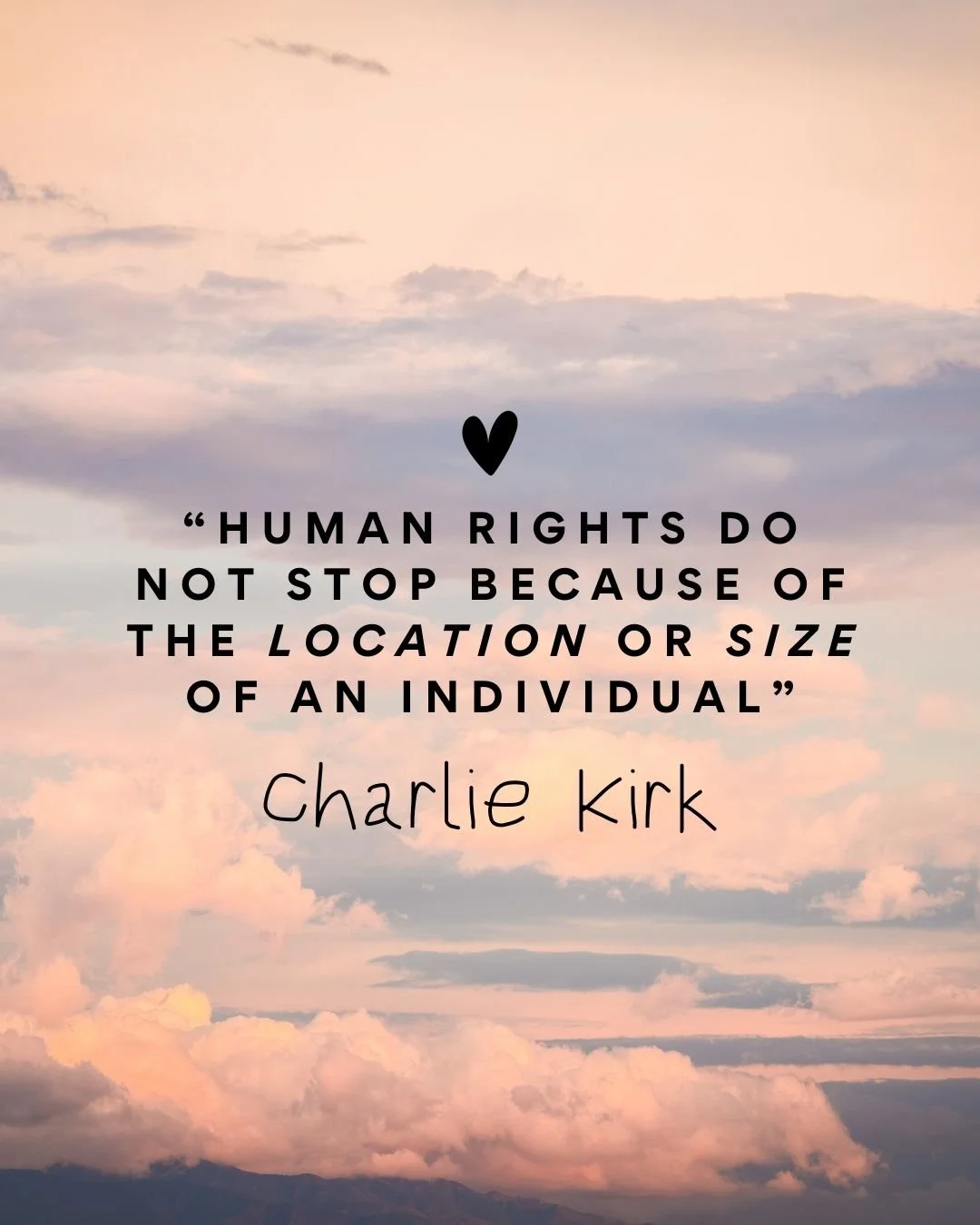 Life begins at conception and should be a human right. 
.
.
.
.
#HumanRightsMatter #lifeisahumanright #unbornbabiesarehumanbeings