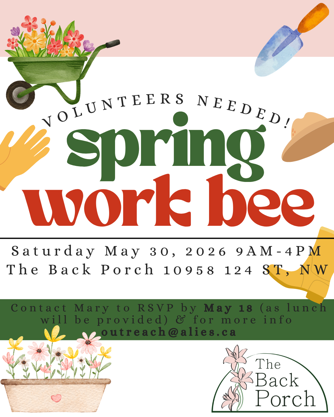 ALIES Spring Work Bee