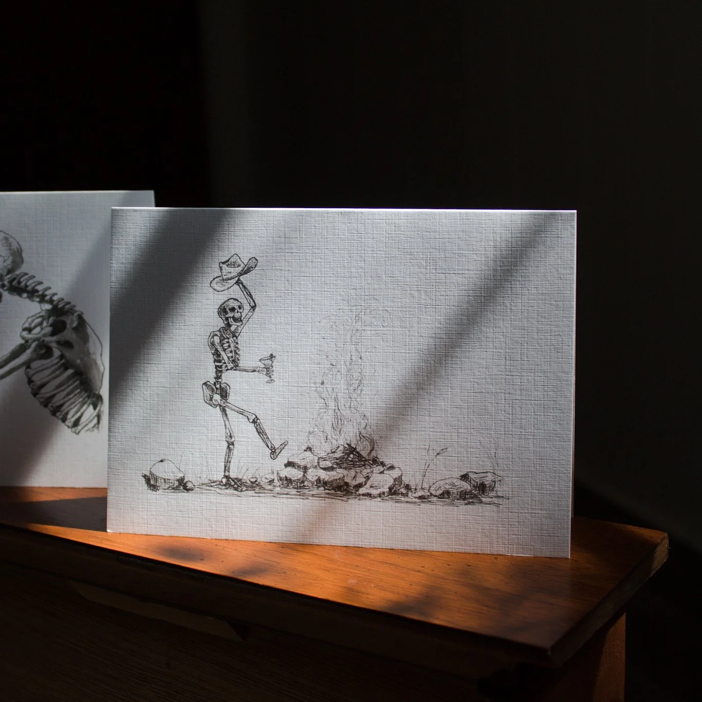 "Campfire Songs" Greeting Card.