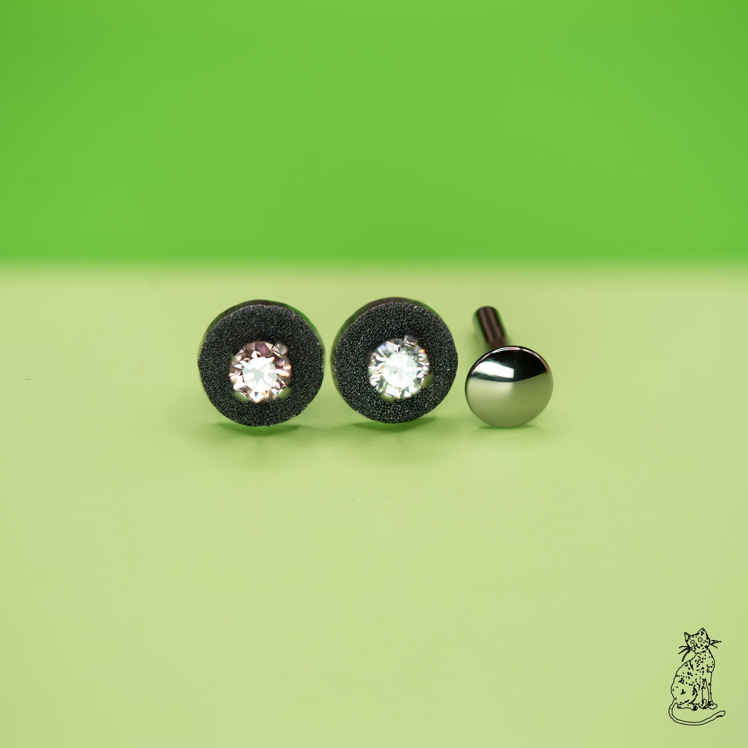 gemstone all black post on side both facing forward.jpg