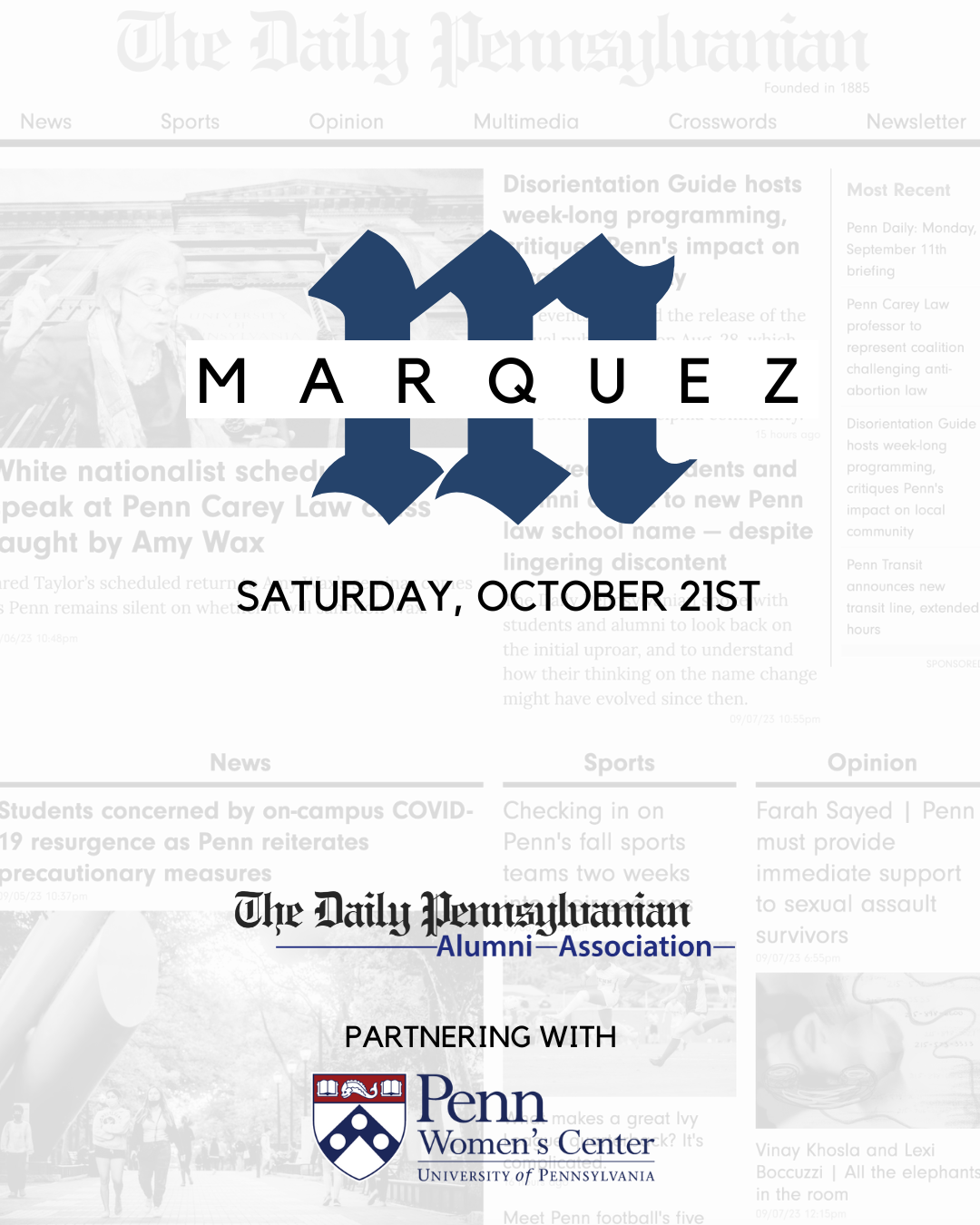 Marquez: Save the Date