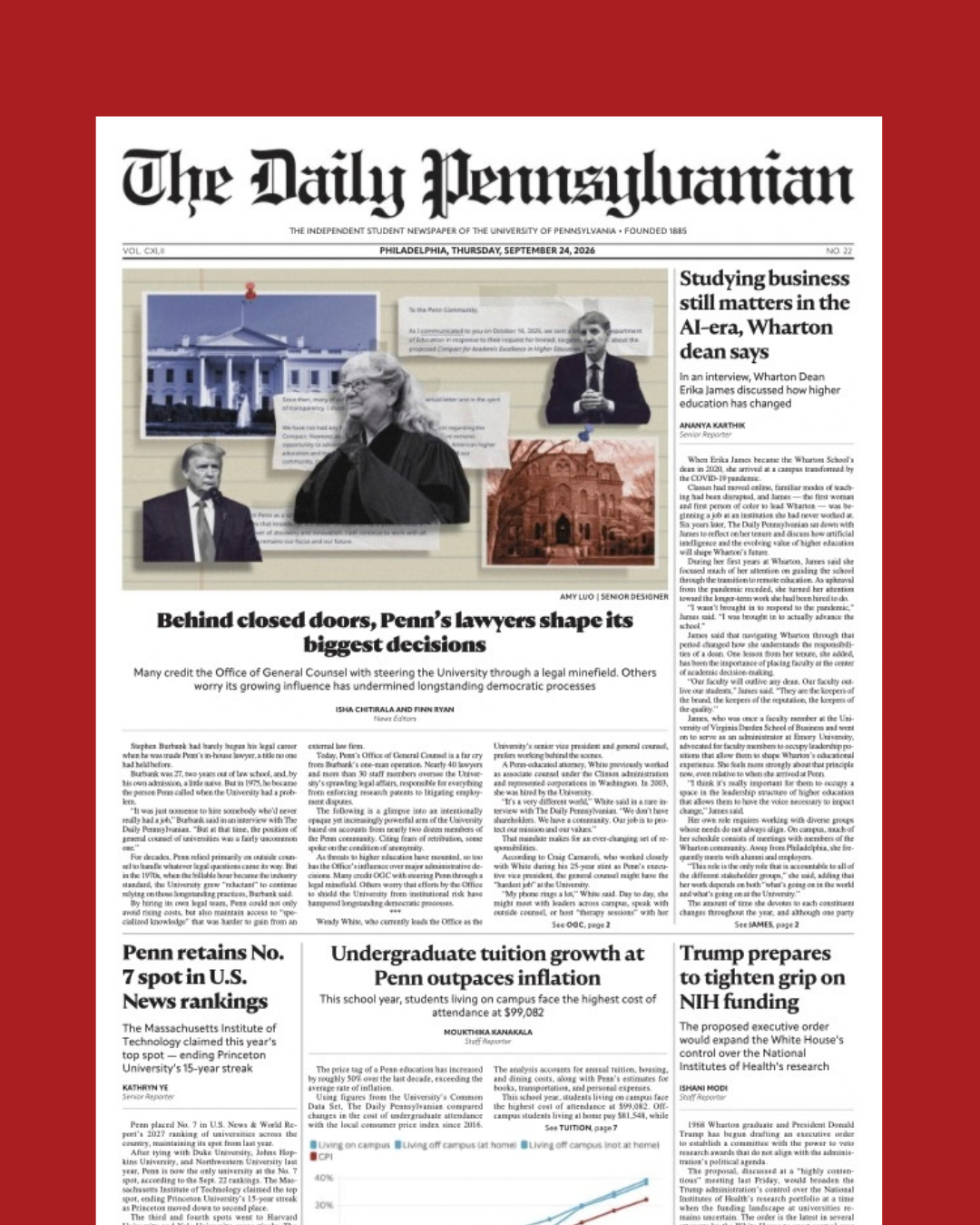 Daily Penn September 24th 2026 