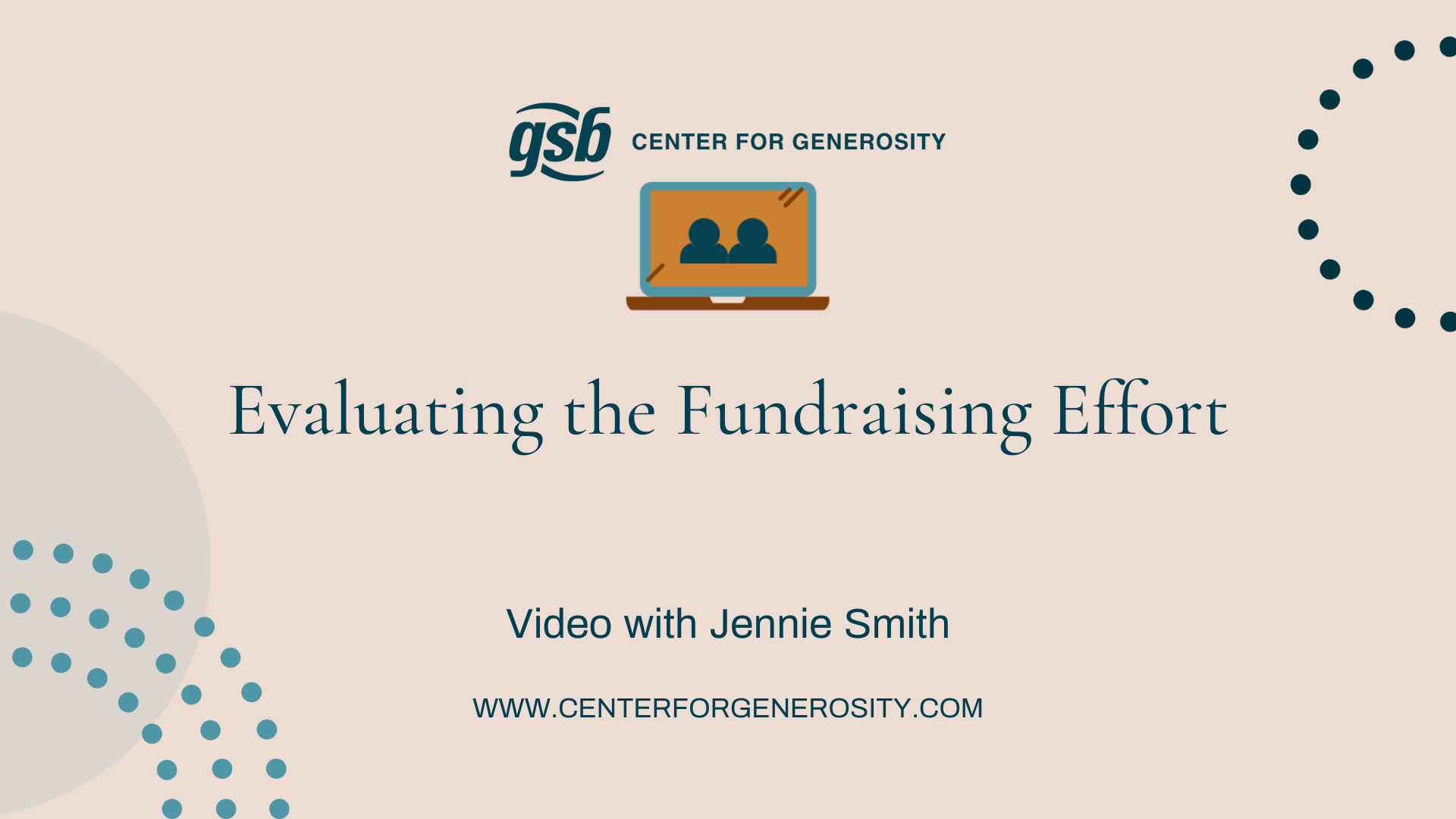 Evaluating the Fundraising Effort