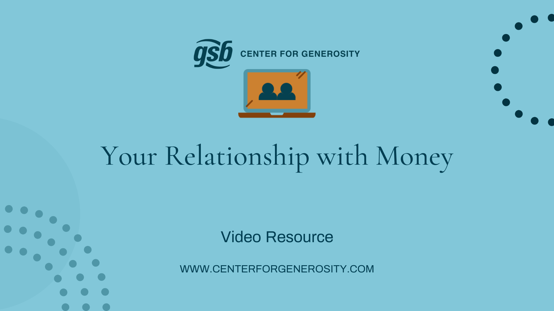 Your Relationship with Money