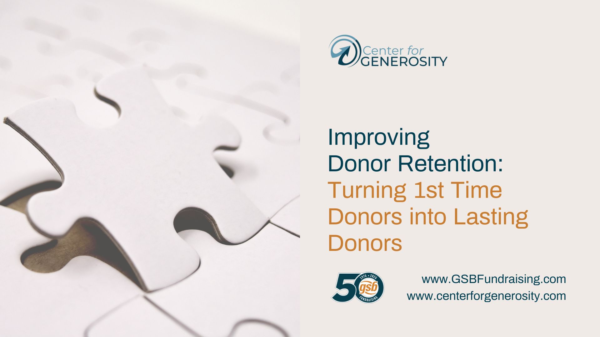 Improving Donor Retention